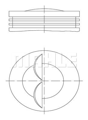 WILMINK GROUP Поршень WG1201002